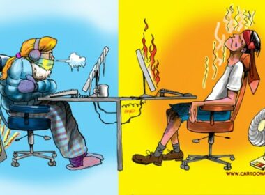 Find out what to do when the indoor temperature is too cold to work