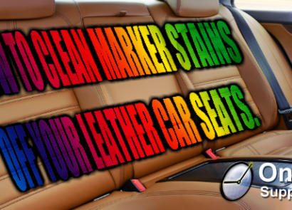 How to Remove Sharpie Marker Stains from Leather Car Seats