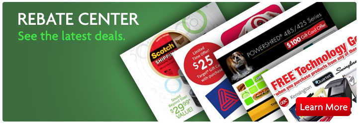 Download mail in rebates at OnTimeSupplies.com