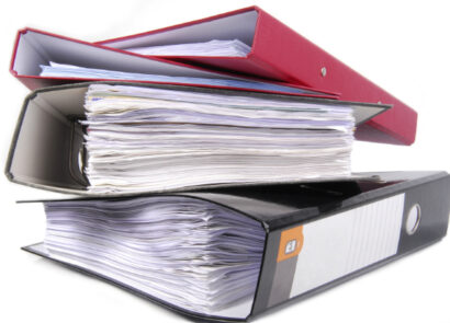 How are binders measured?