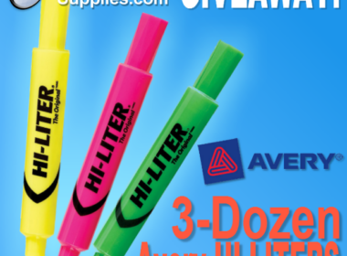 Avery HI-LITER Highlighter Giveaway