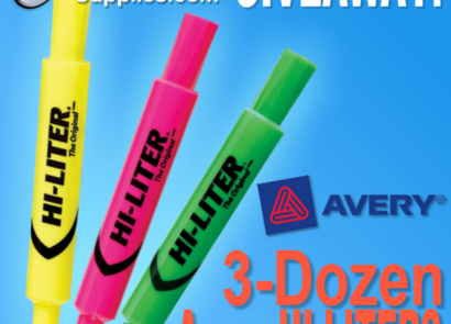 Avery HI-LITER Highlighter Giveaway
