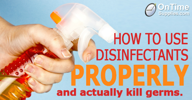 Think disinfectant sprays actually kill germs? Read this.
