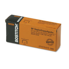 Stanley Bostitch® Full Strip B8 Staples, 1/4 Inch Leg Length, 5,000/Box