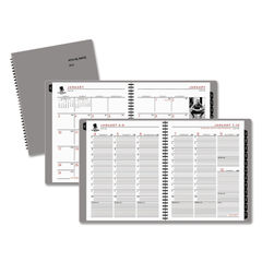 AAG70951W45 - Wounded Warrior Project Weekly/Monthly Appointment Book, 6 7/8 x 8, Gray, 2016