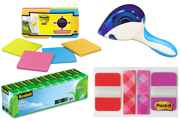Scotch & Post-it Desk Supplies!