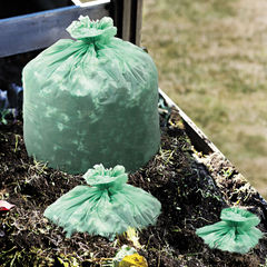 Low-density garbage bags