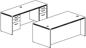 Open Desk Plan