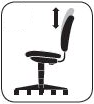 Ergonomic Desk Chair Features: back height adjustment