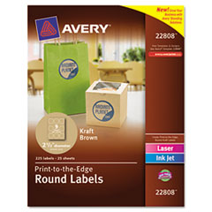 Avery® Round Easy Peel® Labels
