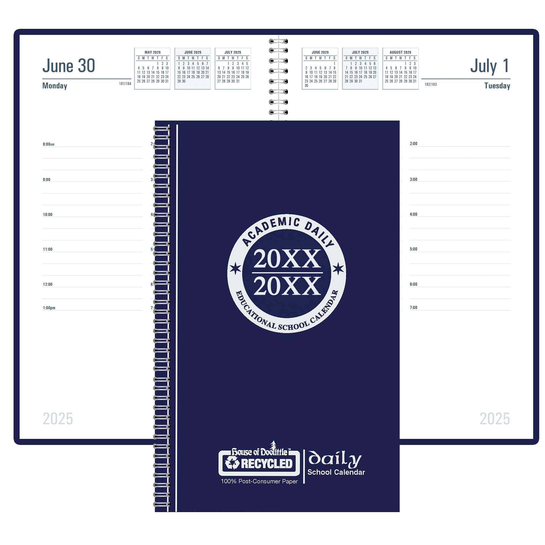 スピッツ NOTEBOOK CALENDAR 2003 HOD National School Calendar by House of Doolittle™ HOD288507