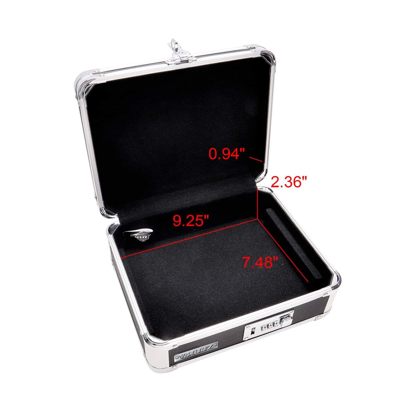 Locking Cash Box by Vaultz® IDEVZ01002 | OnTimeSupplies.com