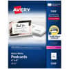 AVE5389 - Sure Feed Postcards, 97 Brightness, 4" x 6", 80 lb Basis Weight, 216 g/m&sup2; Grammage, Matte