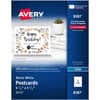 AVE8387 - Postcards, 97 Brightness, 4 1/4" x 5 1/2", 80 lb Basis Weight, 216 g/m&sup2; Grammage, Matte