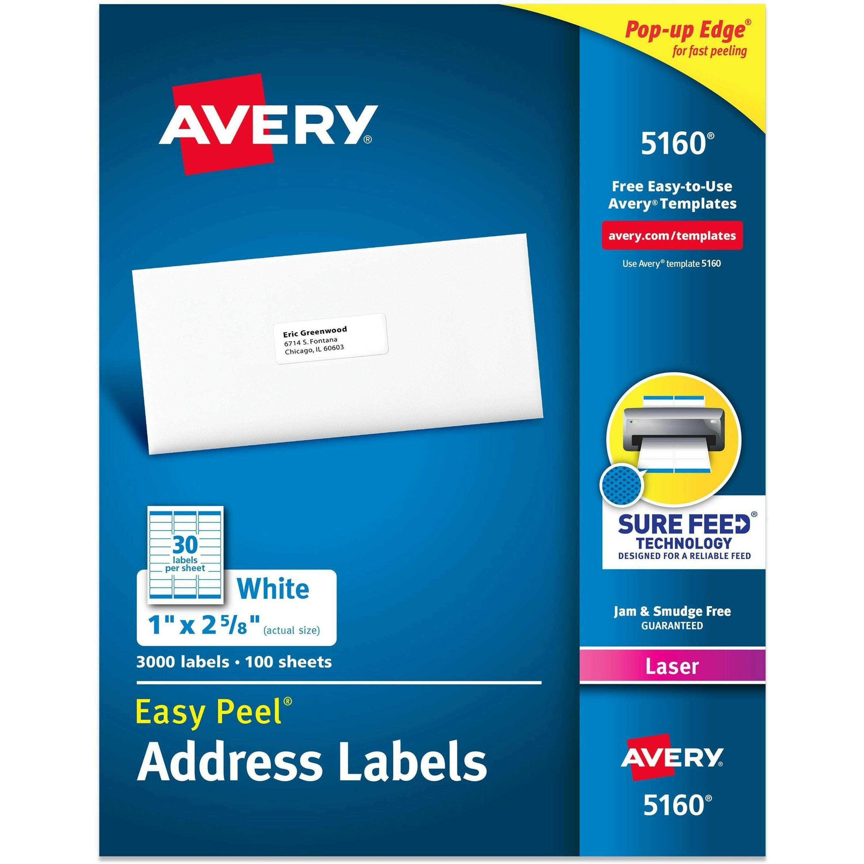 UNV80102 Laser Address Labels by Universal | OnTimeSupplies.com