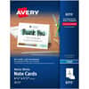 AVE8315 - Note Cards & Envelopes, 4.25" x 5.5" , Matte, 60ct (8315), 97 Brightness, 5 1/2" x 4 1/4", 80 lb Basis Weight, 216 g/m&sup2; Grammage, Matte