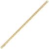 ACM10425 - Wood Yardstick, 36" Length x 1" Width, 1/8 Graduations, Imperial Measuring System, Wood, Blue, 1 Each