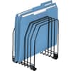 FEL68112 - Wire Organizer, 7 Compartment(s), 8.25" Height x 7.38" Width x 5.88" Depth, Desktop, Black, Steel, 1 Each