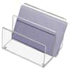 KTKAD50 - Mini Sorter, 4" Height x 4.12" Width x 6.25" Depth, Desktop, Clear, Acrylic, 1 Each