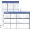AAGA1152 - Vertical Horizontal Reversible Erasable Wall Calendar, Extra Large, Yearly, 12 Month, January 2027 to December 2027, 48" x 32" Sheet Size, White Sheet, Blue, Laminate, 1 Each