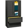 HON785LSS - Brigade 700 Series Lateral File - 2-Drawer, 36" Width x 18" Depth x 64.3" Height, 3 x Shelf(ves), 2 x Drawer(s) for File, 2 x Door(s), Legal, Letter, Lateral