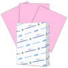 HAM103382 - Colors Recycled Copy Paper - Pink, Letter, 8 1/2" x 11", 20 lb Basis Weight, Smooth, Sustainable Forestry Initiative (SFI), Archival-safe, Acid-free, Jam-free, Eco-friendly, Pink, 5000 Sheets