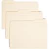 SMD10230 - 1/3 Tab Cut Letter Recycled Interior File Folder, 8 1/2" x 11", 3/4" Expansion, Top Tab Location, Assorted Tab Position, 11 pt., 1 Plys, Manila, 10% Recycled, 100 / Box