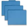 SMD14001 - Colored 2/5 Tab Cut Letter Recycled Classification Folder, 8 1/2" x 11", 2" Expansion, 2 x 2B Fastener(s), 2" for Folder, Top Tab Location, Right of Center Tab Position, 2 Divider(s), 14 pt., 2 Plys