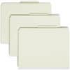 SMD14076 - SafeSHIELD 2/5 Tab Cut Letter Recycled Classification Folder, 8 1/2" x 11", 2" Expansion, 2 x 2S Fastener, 2" for Folder, Top Tab Location, Right of Center Tab Position, 2 Divider, 25 pt., Pressboard