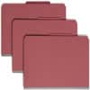 SMD14079 - SafeSHIELD 2/5 Tab Cut Letter Recycled Classification Folder, 8 1/2" x 11", 2" Expansion, 2 x 2S Fastener(s), 2" for Folder, 2 Pocket(s), Top Tab Location, Right of Center Tab Position, 2 Divider(s)