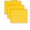SMD14098 - SafeSHIELD 2/5 Tab Cut Letter Recycled Classification Folder, 8 1/2" x 11", 3" Expansion, 2 x 2S Fastener(s), 2" for Folder, Top Tab Location, Right of Center Tab Position, 3 Divider(s), 25 pt.