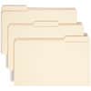 SMD15405 - 1/3 Tab Cut Legal Recycled Expanding File, 8 1/2" x 14", 1 1/2" Expansion, Top Tab Location, Assorted Tab Position, 14 pt., 2 Plys, Manila, 10% Recycled, 50 / Box