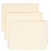 SMD24100 - Straight Tab Cut Letter Recycled End Tab File Folder, 8 1/2" x 11", 3/4" Expansion, 11 pt., 1 Plys, Manila, Durable, 10% Recycled, 100 / Box