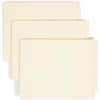 SMD24110 - Shelf-Master Straight Tab Cut Letter Recycled End Tab File Folder, 8 1/2" x 11", 3/4" Expansion, 11 pt., 2 Plys, Manila, Reinforced Tab, Embossed, 10% Recycled, 100 / Box