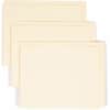 SMD24190 - Letter Recycled End Tab File Folder, 8 1/2" x 11", 3/4" Expansion, 11 pt., 2 Plys, Manila, 10% Recycled, 100 / Box