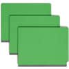 SMD26837 - Straight Tab Cut Letter Recycled Classification Folder, 8 1/2" x 11", 2" Expansion, 2 x 2B Fastener(s), 2" for Folder, End Tab Location, Right of Center Tab Position, 2 Divider(s), 14 pt., 2 Plys