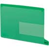SMD61952 - End Tab Out Guides, Printed Bottom Tab(s), Message, OUT, Letter, Green Poly Tab(s), 25 / Box