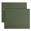 SMD64010 - Letter Recycled Hanging Folder, 8 1/2" x 11", 2" Expansion, 11 pt., Vinyl, Standard Green, 10% Recycled, 25 / Box