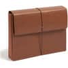 SMD71353 - Letter Recycled File Wallet, 8 1/2" x 11", 3 1/2" Expansion, Redrope, Elastic Closure, Reinforced Gusset, Flap, 30% Recycled, 1 Each