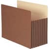 SMD73395 - TUFF Straight Tab Cut Letter Recycled File Pocket, 8 1/2" x 11", 7" Expansion, 12.5 pt., Redrope, Reinforced Gusset, Heavyweight Cover, Tear Resistant, 30% Recycled, 5 / Box