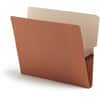 SMD73624 - Letter Recycled File Pocket, 8 1/2" x 11", 3 1/2" Expansion, End Tab Location, Redrope, Reinforced, 30% Recycled, 10 / Box