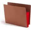 SMD73686 - TUFF Pocket Straight Tab Cut Letter Recycled File Pocket, 8 1/2" x 11", 3 1/2" Expansion, 1 Pocket(s), Top Tab Location, 12.5 pt., 2 Plys, Redrope, Red, Tear Resistant, 30% Recycled, 10 / Box
