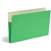 SMD74226 - TUFF Pocket Straight Tab Cut Legal Recycled File Pocket, 8 1/2" x 14", 3 1/2" Expansion, Top Tab Location, Tyvek, Green, 10% Recycled, 25 / Box