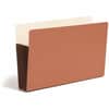 SMD74395 - TUFF Straight Tab Cut Legal Recycled File Pocket, 8 1/2" x 14", 7" Expansion, 12.5 pt., Redrope, Reinforced, Heavyweight Cover, Tear Resistant, 30% Recycled, 5 / Box