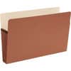 SMD74810 - Straight Tab Cut Legal Recycled File Pocket, 8 1/2" x 14", 5 1/4" Expansion, 12.5 pt., Redrope, Tear Proof, Reinforced Gusset, Rounded Corner, 30% Recycled, 50 / Box