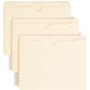 SMD75500 - Straight Tab Cut Letter Yes File Jacket, 8 1/2" x 11", 11 pt., 2 Plys, Manila, Reinforced, Slip Resistant, 10% Recycled, 100 / Box