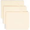 SMD75700 - Straight Tab Cut Letter Recycled File Jacket, 8 1/2" x 11", 11 pt., 2 Plys, Manila, 10% Recycled, 100 / Box