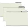 SMD78208 - 2/5 Tab Cut Legal Recycled Classification Folder, 8 1/2" x 14", 1" Expansion, 1 x 2K Fastener(s), 2" for Folder, Top Tab Location, Right Tab Position, 8 Divider(s), 25 pt., Pressboard, Gray, Green