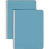SMD81052 - Premium Pressboard Letter Recycled Fastener Folder, 8 1/2" x 11", 3" Expansion, 1 Fastener, 3" for Folder, 25 pt., Pressboard, Blue