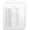 SMD89506 - Letter File Jacket, 8 1/2" x 11", Poly, Clear, 5 / Pack